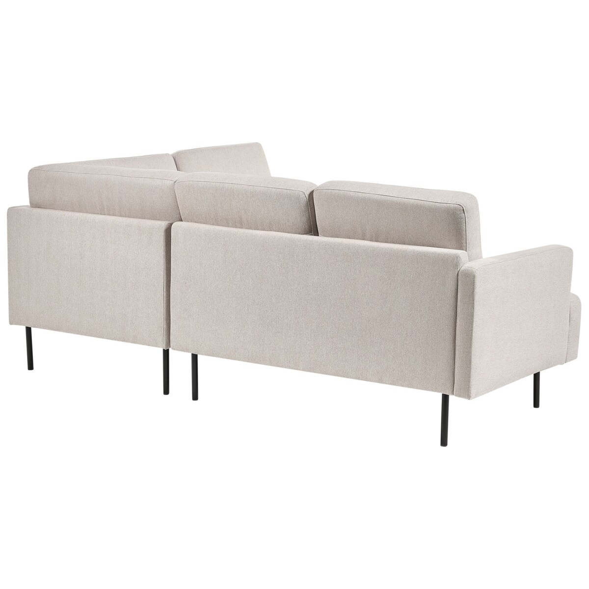 Narożnik 4-osobowy lewostronny beżowy BREDA