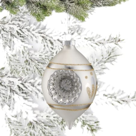 VILLA ITALIA Bombka szklana z reflektorem 8 cm