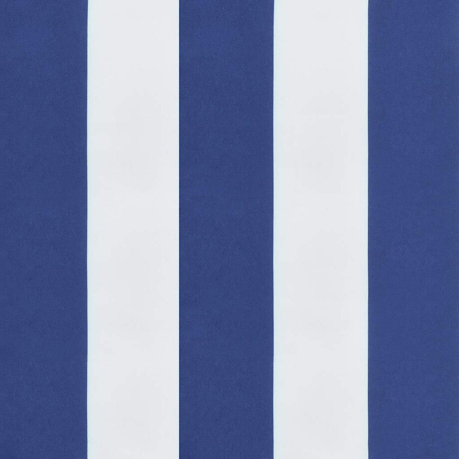 vidaXL Poduszki na ławki ogrodowe, 2 szt., w pasy, 150x50x7 cm