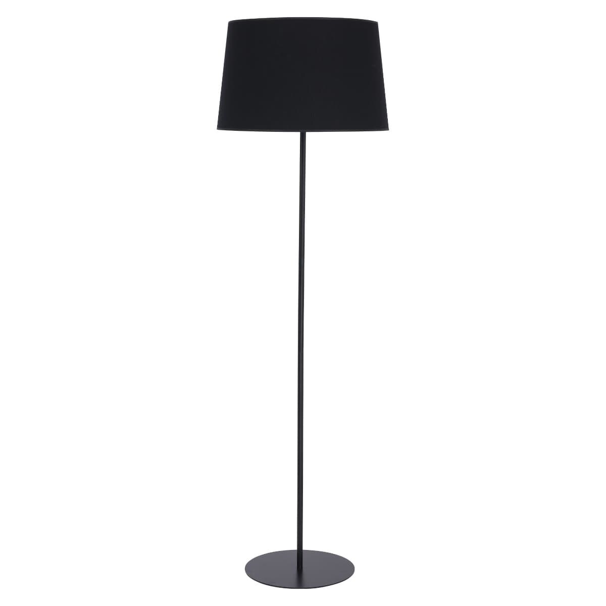 Lampa podłogowa do salonu Maja 2920 TK Lighting z abażurem czarna