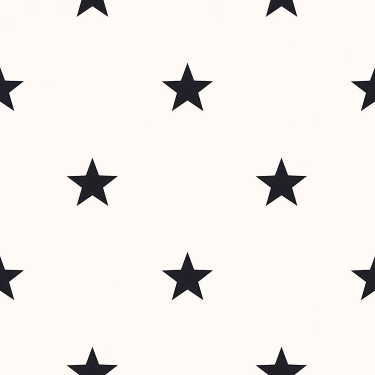 Noordwand Tapeta Friends & Coffee Little Stars, czarno-biała