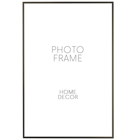 Ramka na zdjęcia 62x93 cm aluminiowa ramka czarna do zdjęć 93x62 cm LUCA®