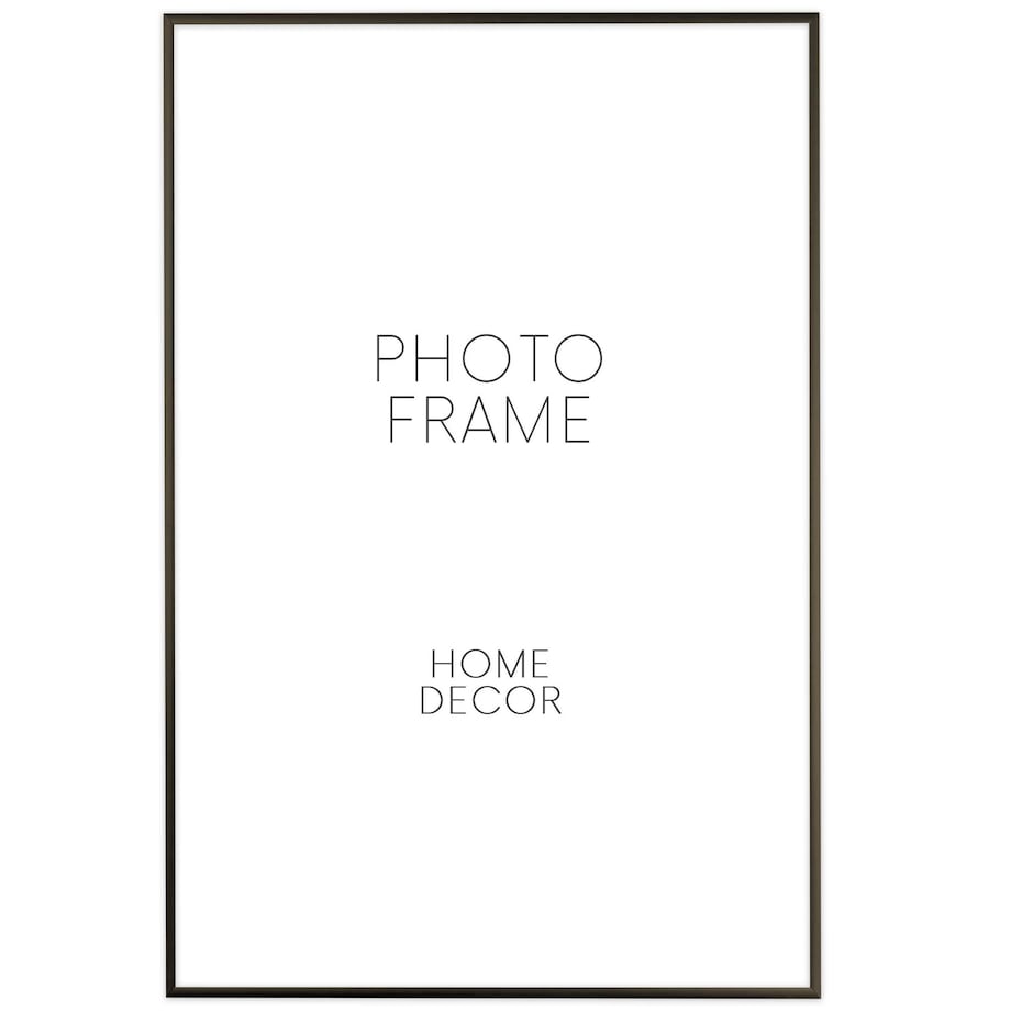 Ramka na zdjęcia 62x93 cm aluminiowa ramka czarna do zdjęć 93x62 cm LUCA®