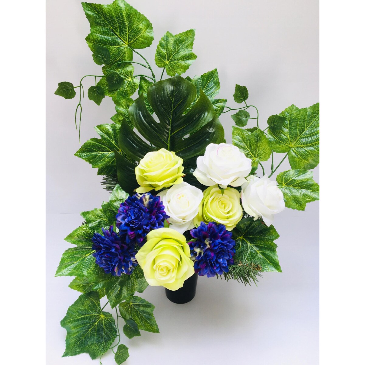 GOTOWY STROIK RÓŻA mamy wkład do flakonu wazonu wiązanka na cmentarz KWIATY