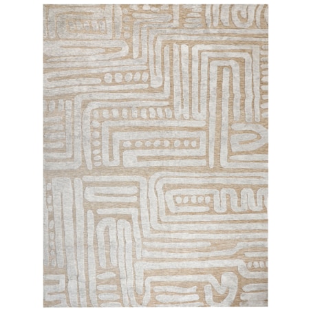 Dywan 300 x 400 cm beżowy MANDAI