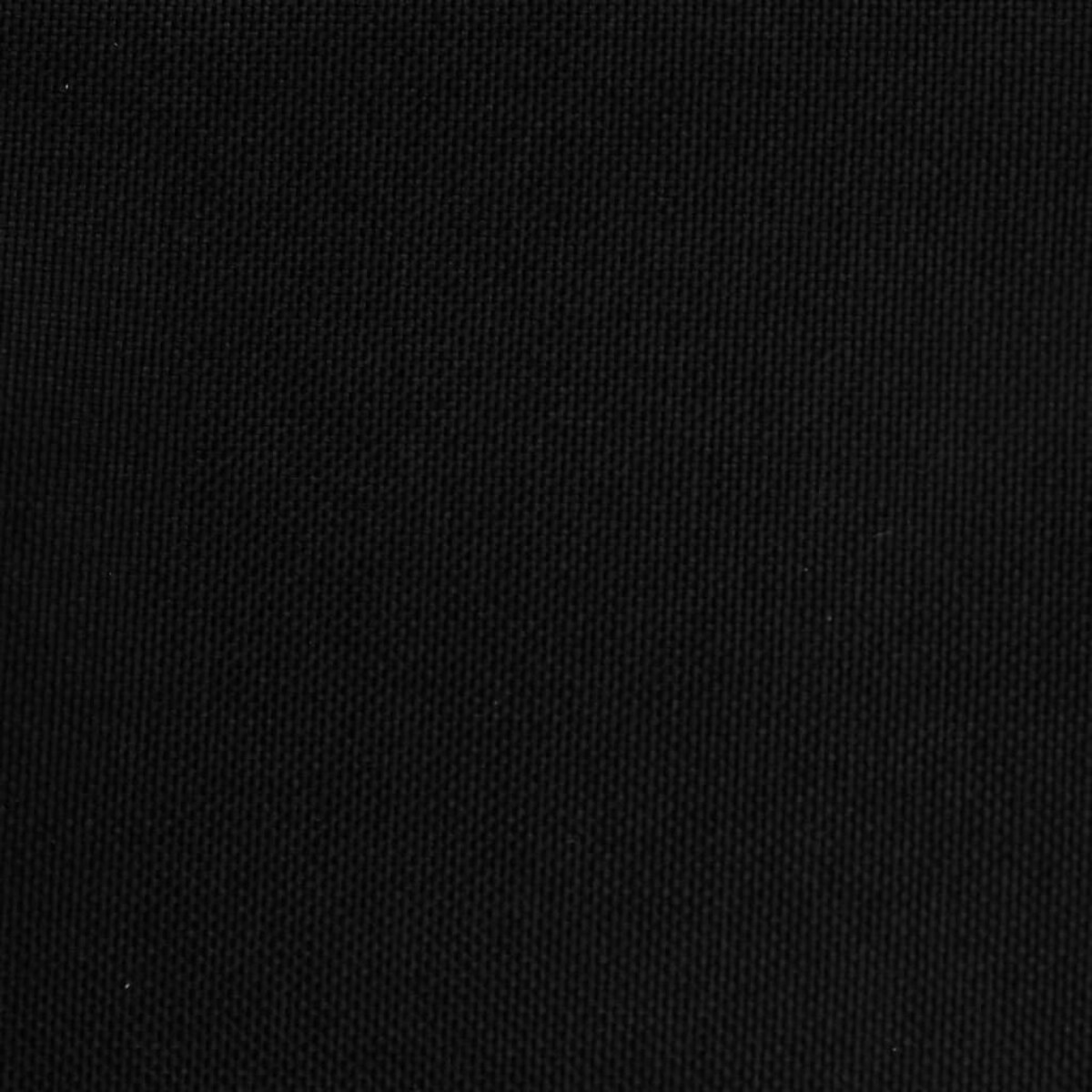 vidaXL Fotel z podnóżkiem, czarny, obity tkaniną