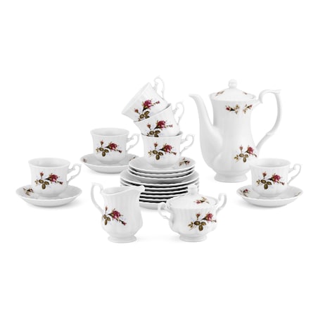 Talerz płytki 17 cm Iwona Chodzieska Róża B026