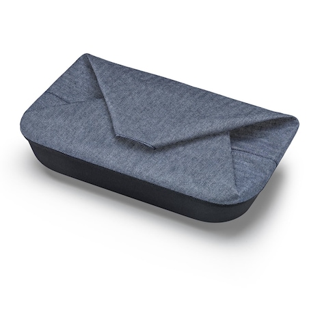 Koszyk SHOPPINHBASKET, herringbone dark blue