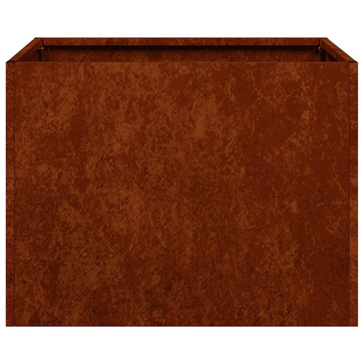 vidaXL Doniczka Rusty 40x40x30 cm Stal nierdzewna