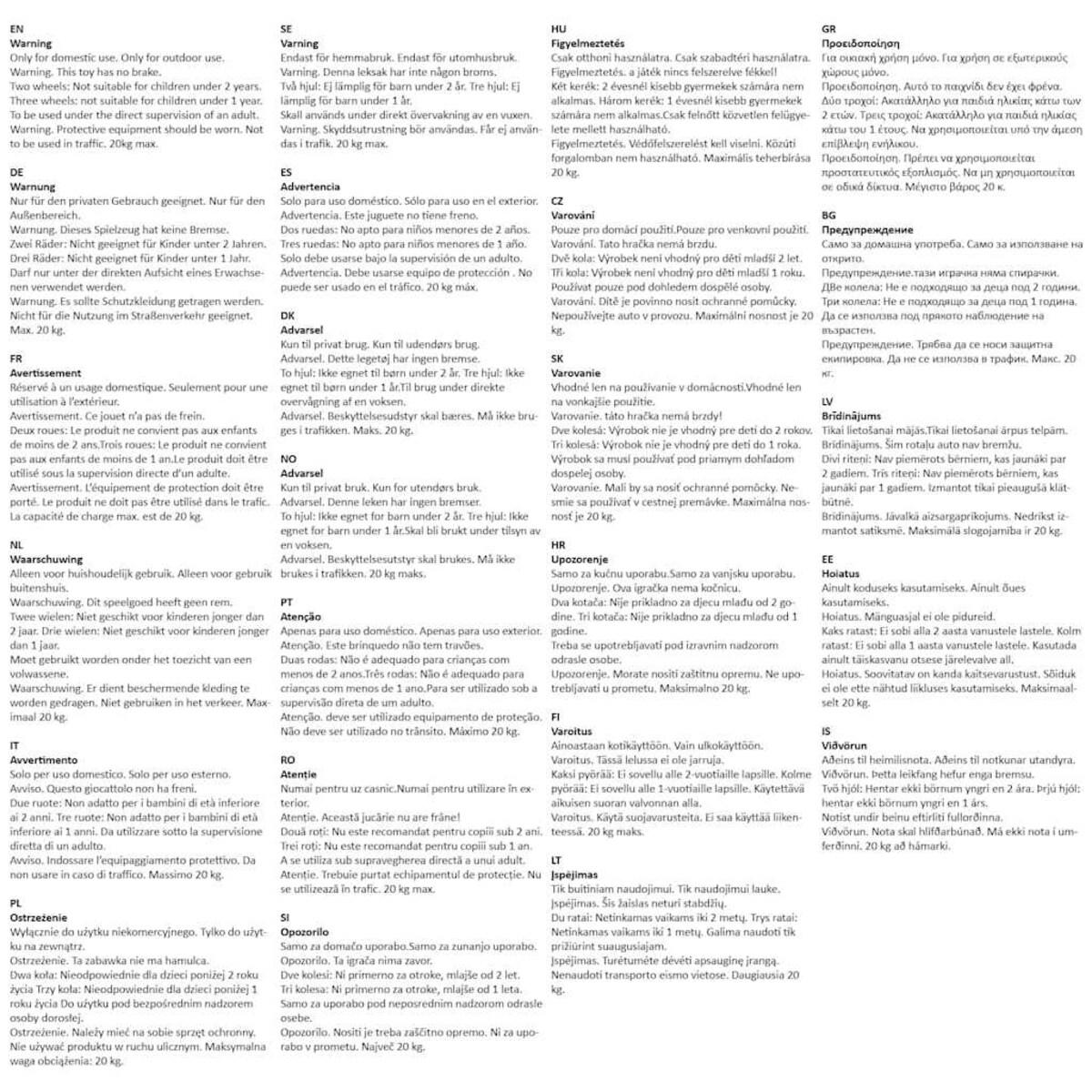 vidaXL Rowerek biegowy dla dzieci, 2-w-1, różowy