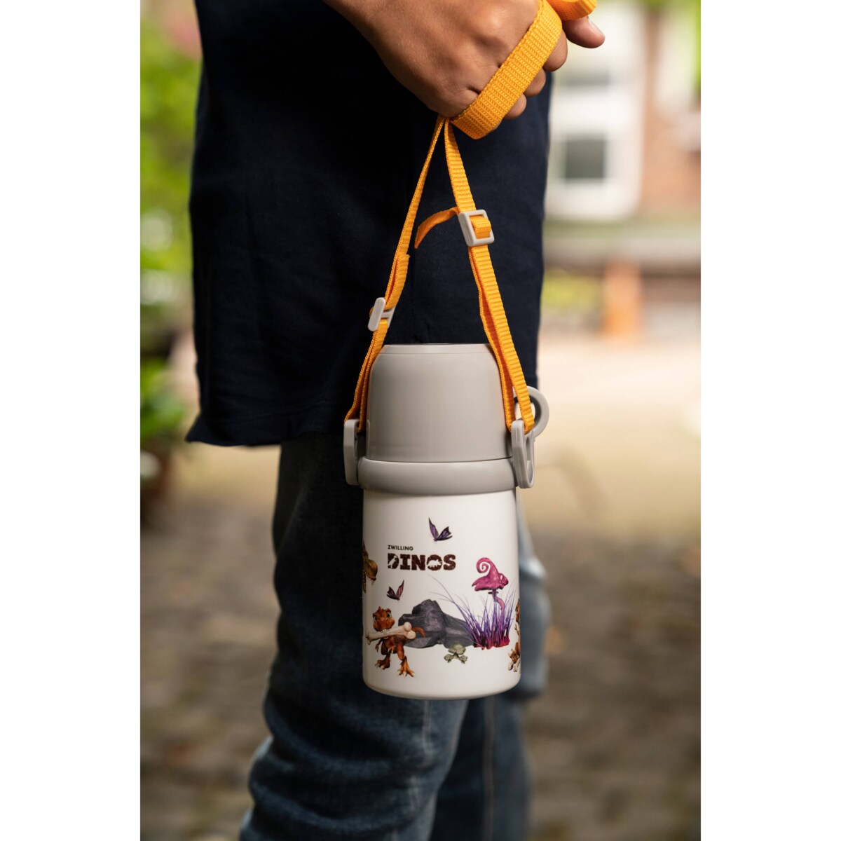 Kubek termiczny Zwilling Thermo Dinos - Biały, 380 ml