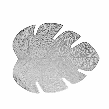 Mata na stół w kształcie liścia, 36 x 46 cm