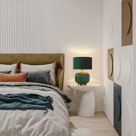 Lampa stojąca Light Prestige Tamiza zielony 1 x E27 1 szt.