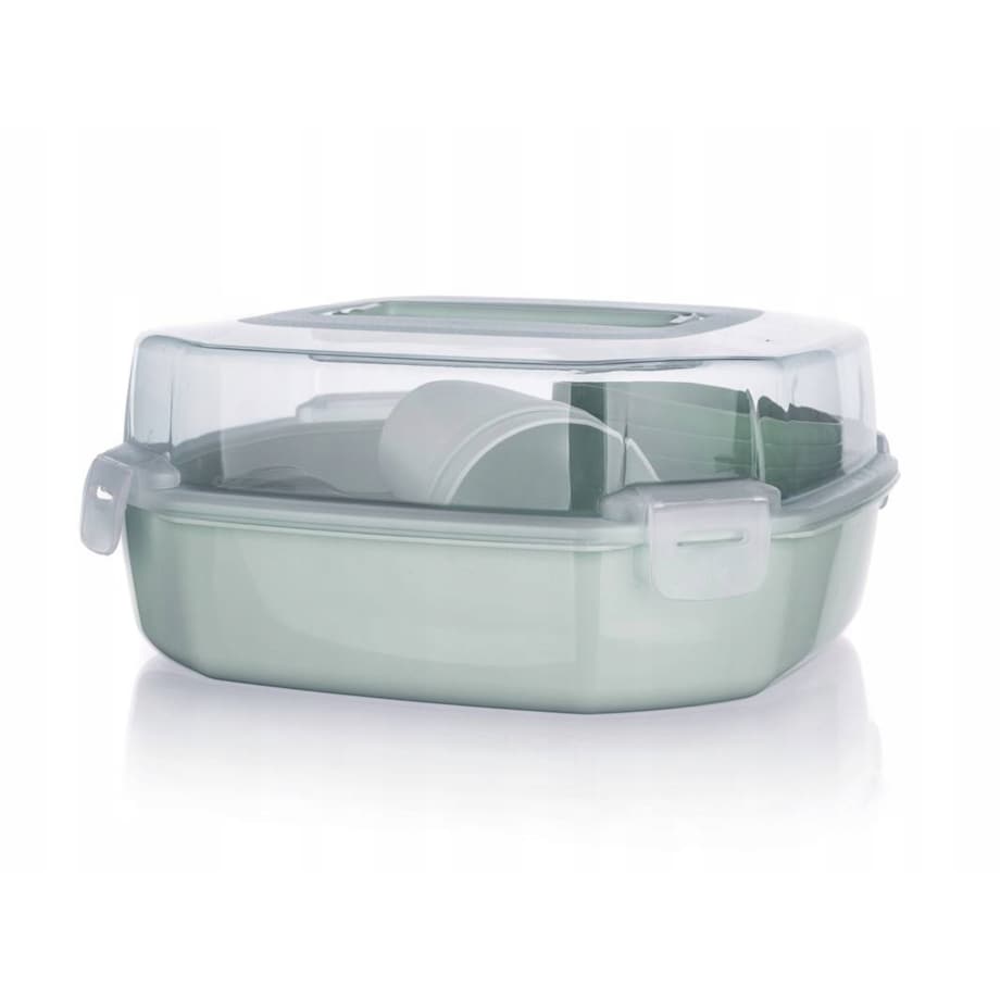 ZESTAW KEMPINGOWY PIKNIKOWY dla 4 os. w pudełku