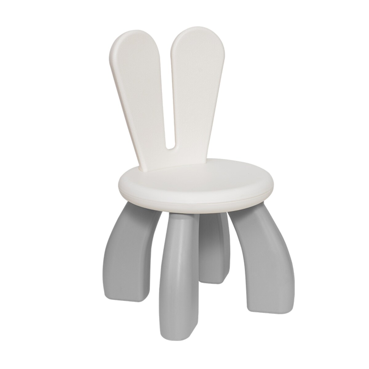 Krzesło dla dzieci Króliczek dziecięce plastikowe stabilne