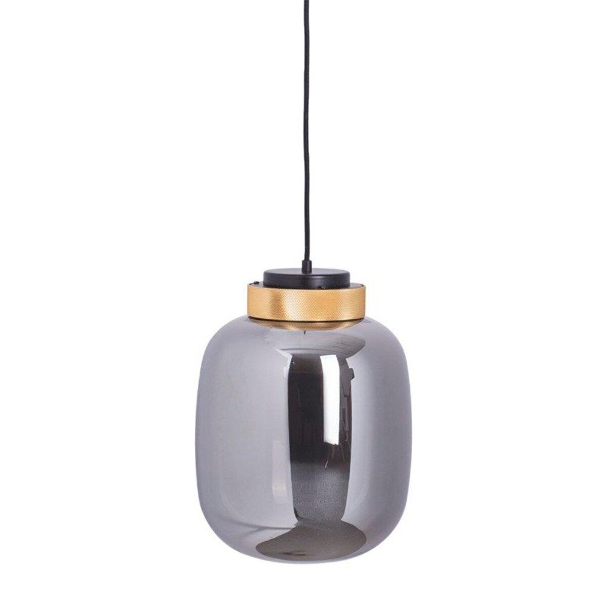 Wisząca lampa Boom 9969P/A Step LED 24W 3000K klosz szklany mosiądz dymiona
