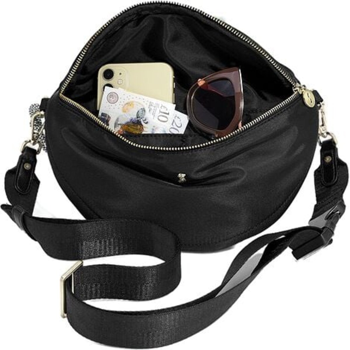 Saszetka Stackers czarna nylonowa