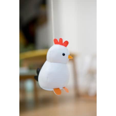 Drewniany stojak edukacyjny - farma