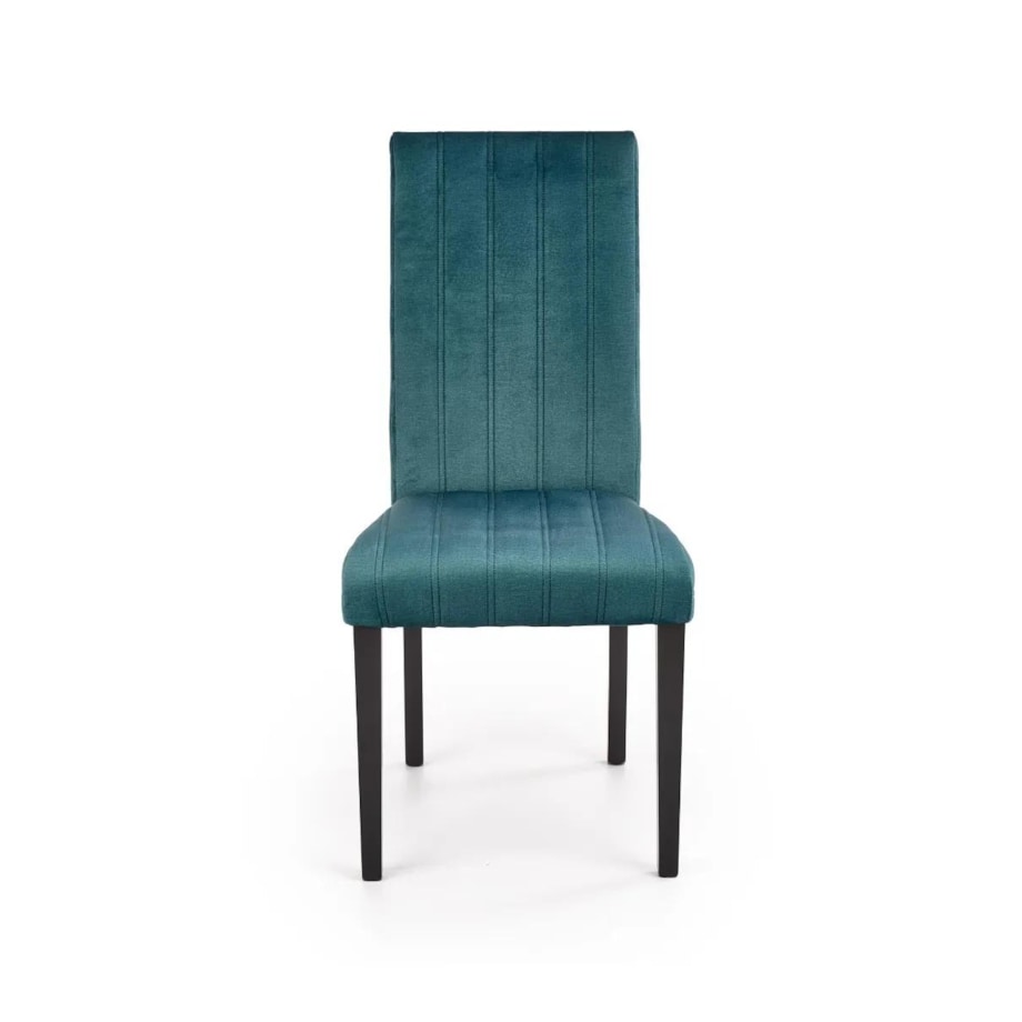 Krzesło tapicerowane DIEGO 2 VELVET ciemno zielone