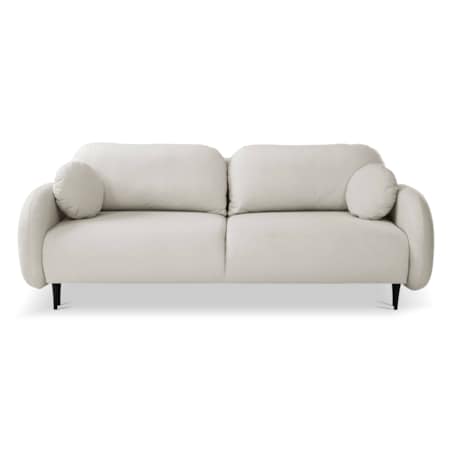 Nowoczesna sofa z funkcją spania SOFTI BEŻOWA
