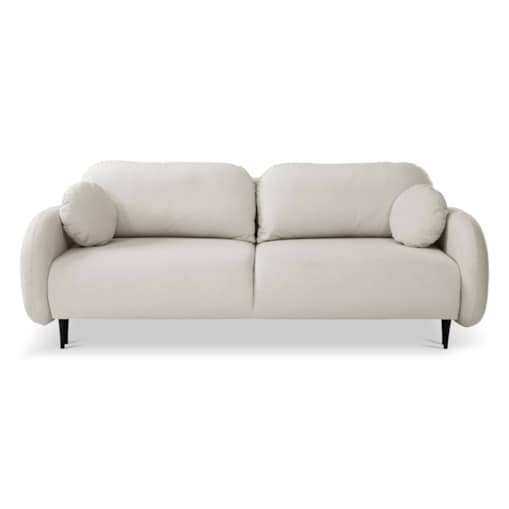 Nowoczesna sofa z funkcją spania SOFTI BEŻOWA