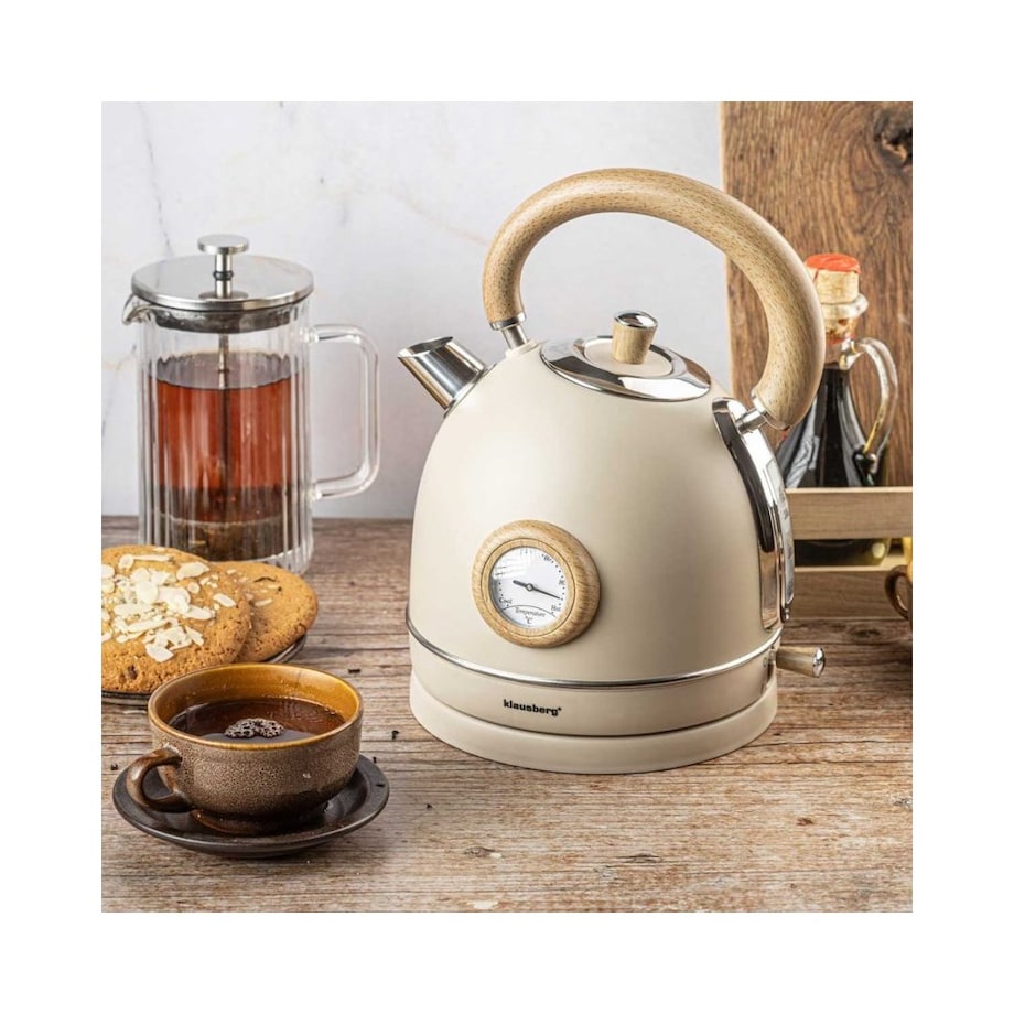 Klausberg czajnik elektryczny 1,8l z termometrem KB7906