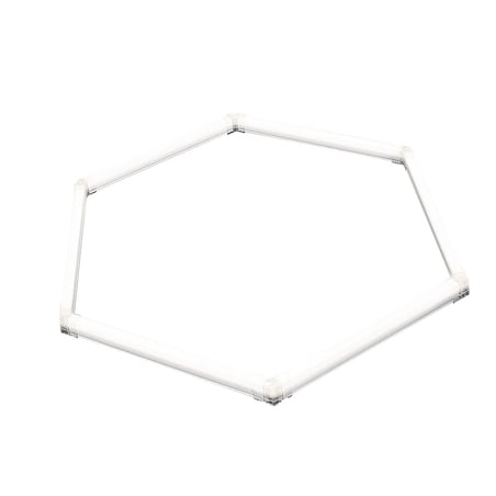 Plafon Light Prestige Geometric New biały LED 4000K 1 szt.