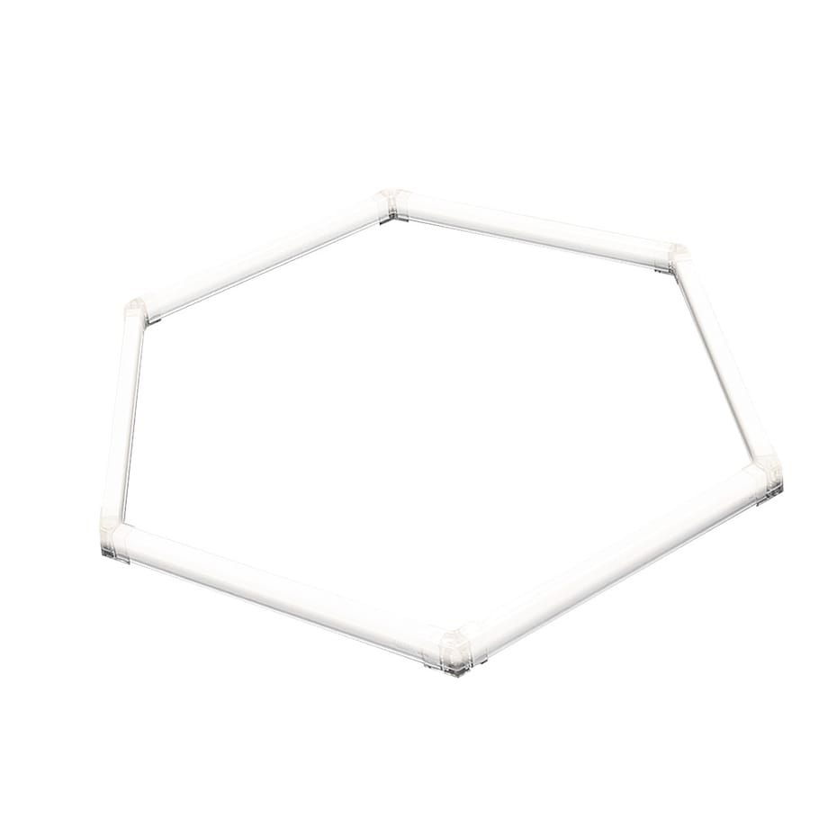 Plafon Light Prestige Geometric New biały LED 4000K 1 szt.