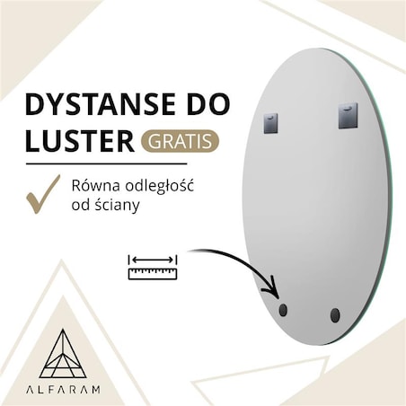 Lustro okrągłe KOŁO fi 160