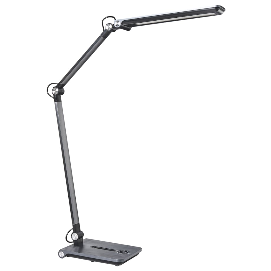 Lampa biurkowa LED AQUILA Ze ściemniaczem Szary