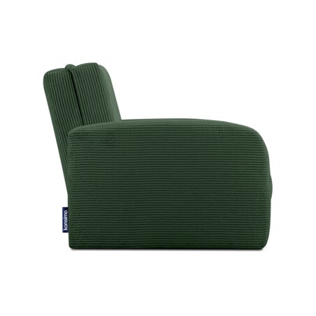 KONSIMO TILUCO Fotel rozkładany, kolor zielony