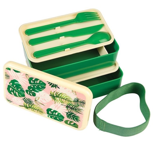 Lunchbox bento dla dzieci, Tropikalne Palmy, Rex London