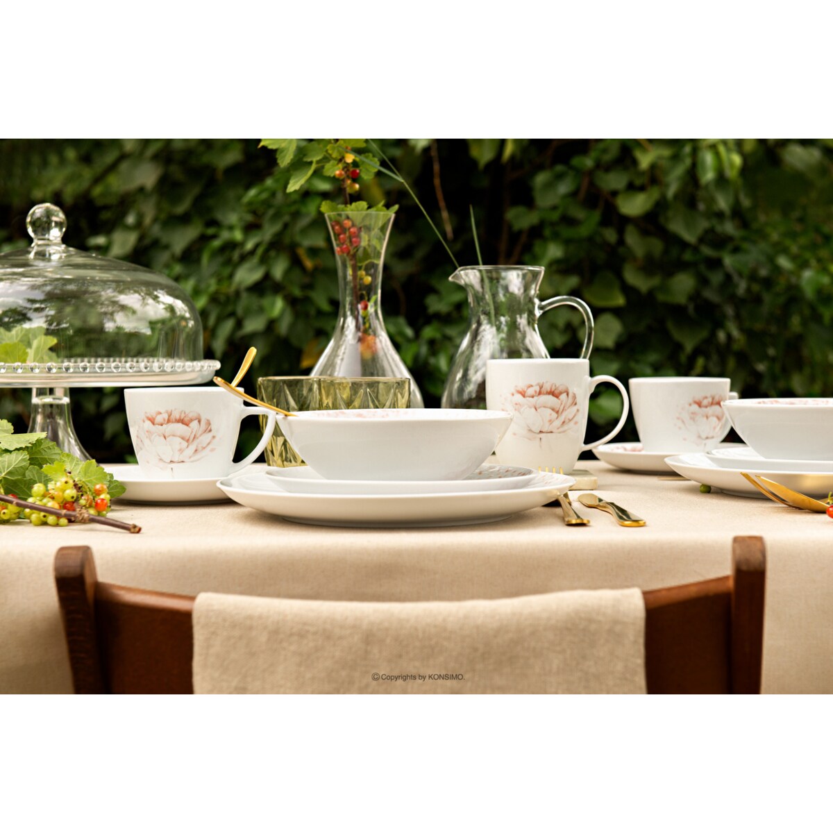 Kubek 6szt. BOSS PIWONIA