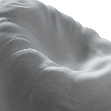 Worek do siedzenia, ciemno szary welwet, Ø60 x 105 cm, Ingrid