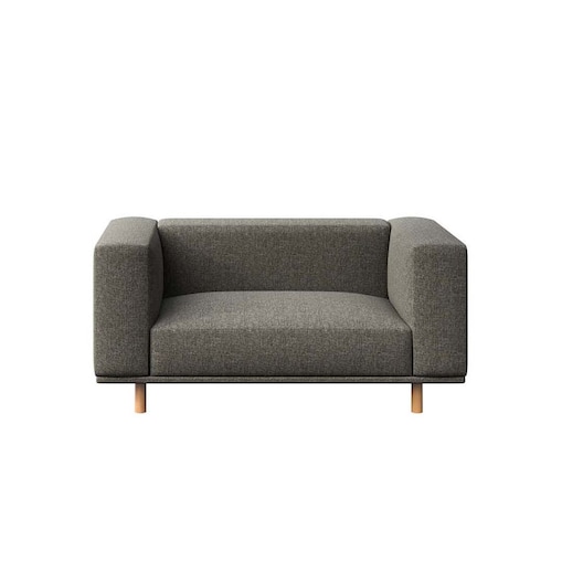 Kukumo sofa 2 osobowa Szara