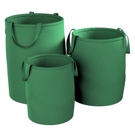 Kosz na zabawki Tobi, butelkowa zieleń, 40x50cm, Happiness