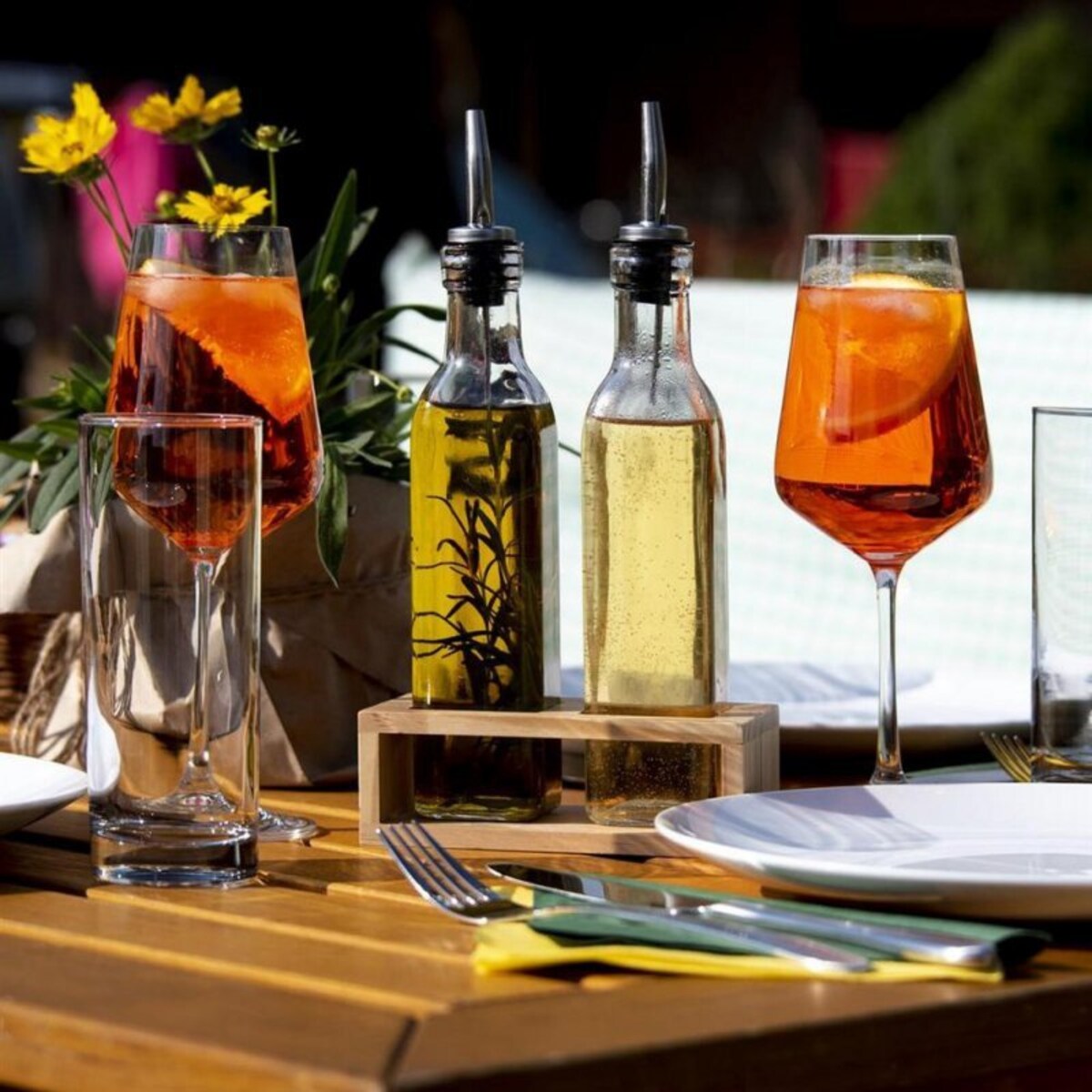 Zestaw Butelek Dozowników Do Oliwu I Octu Orion