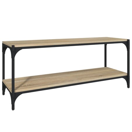 vidaXL Szafka pod TV, dąb sonoma, 100x33x41 cm