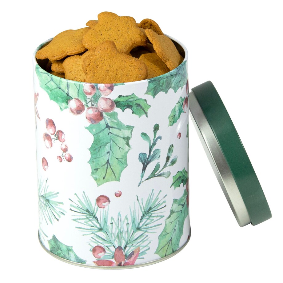 Puszka Pojemnik Na Pierniki Ciastka Cukierki Świąteczna Zielona