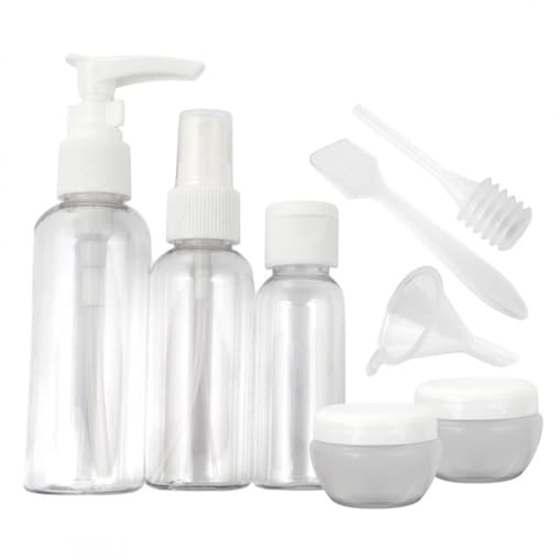 ZESTAW BUTELECZEK PODRÓŻNYCH 8w1 KS64WZ2