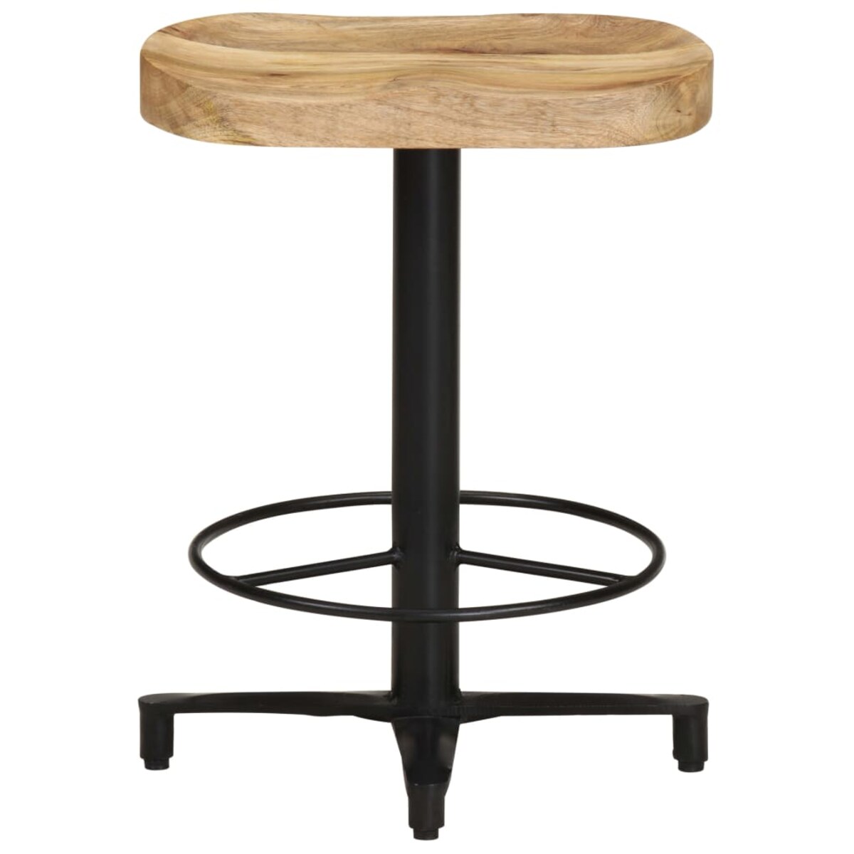 vidaXL Stołki barowe, 2 szt., 52 cm, lite drewno mango