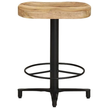 vidaXL Stołki barowe, 2 szt., 52 cm, lite drewno mango