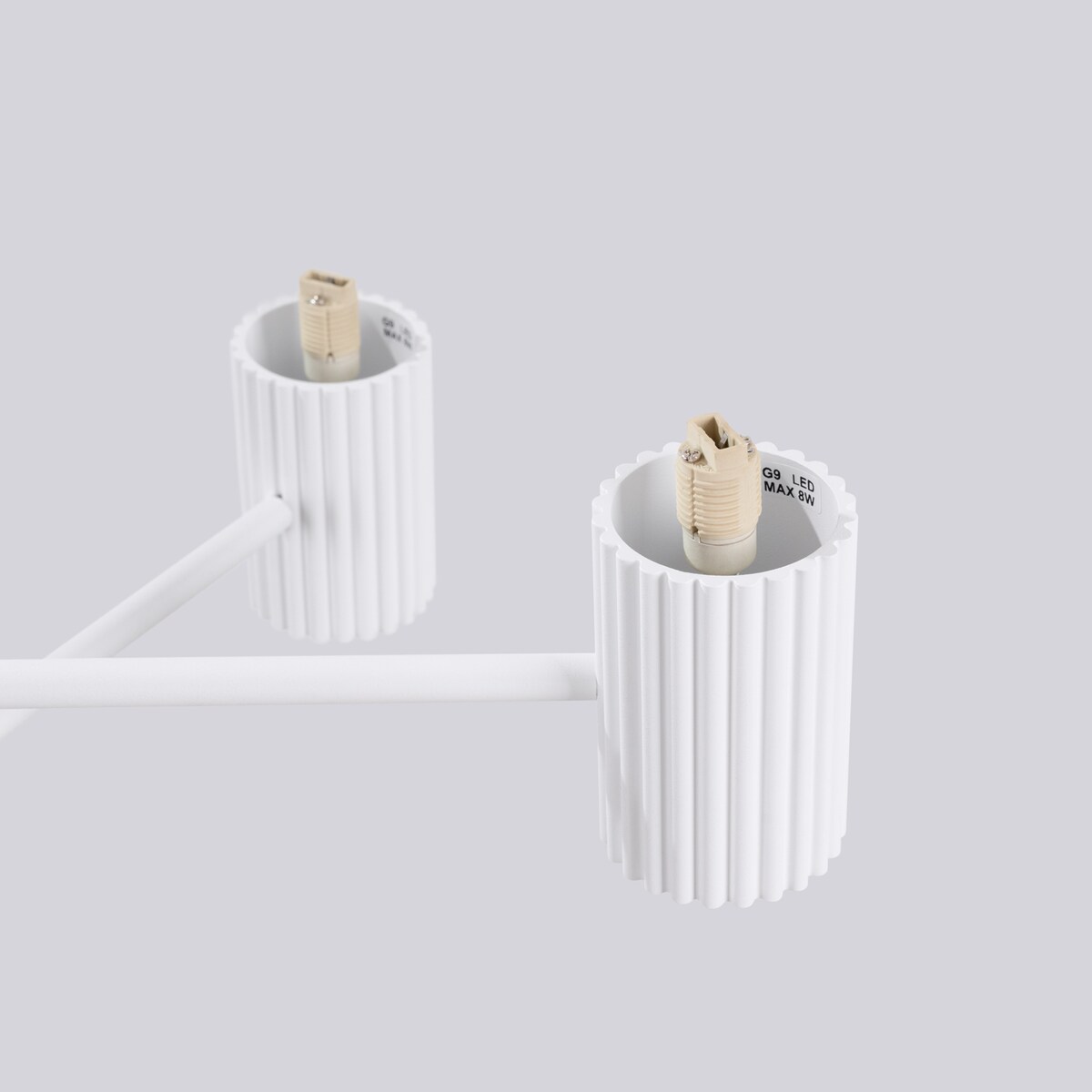 Żyrandol HALO 6 biały