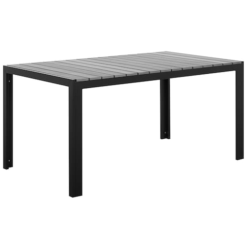 Stół ogrodowy COMO 150 cm 90 cm Szary