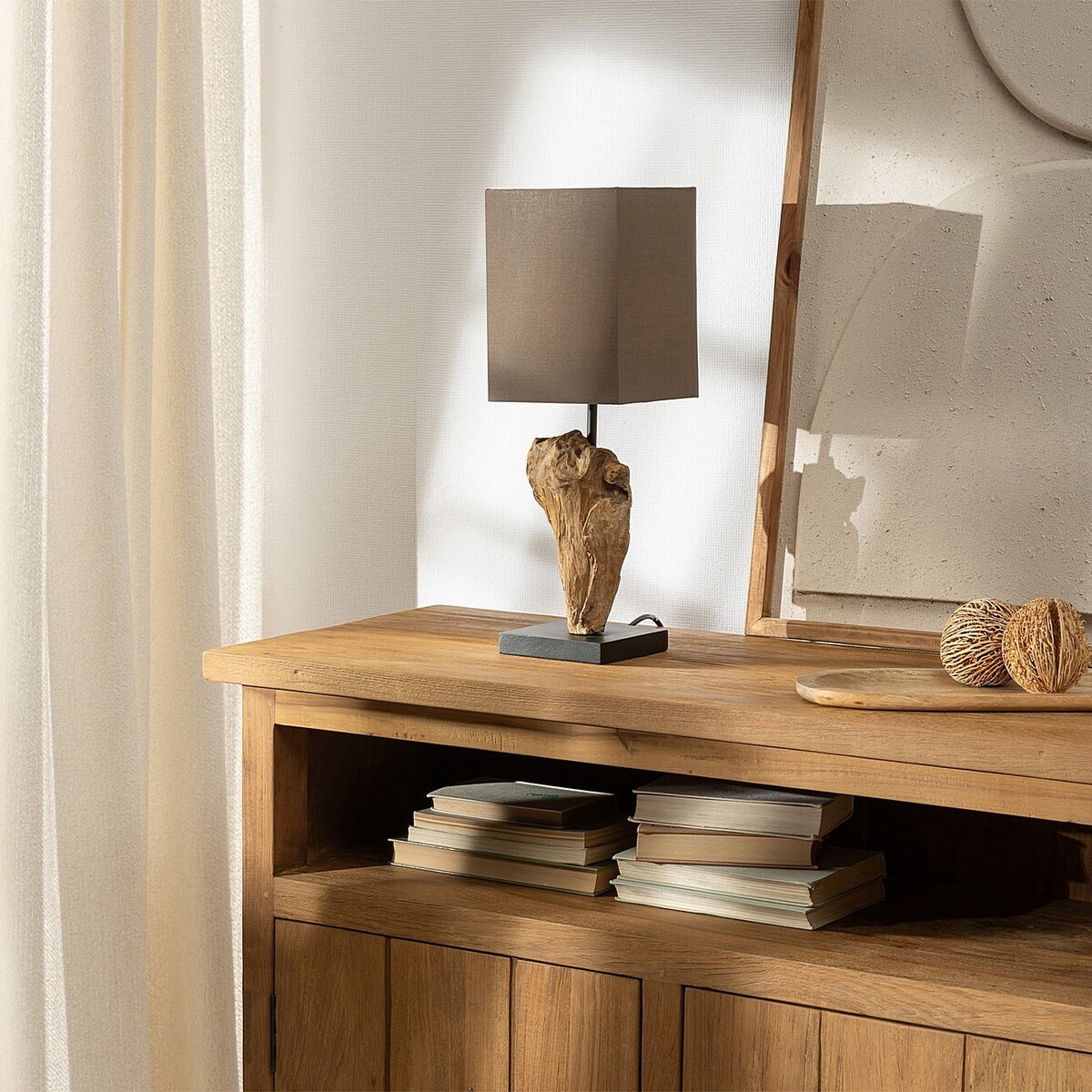 Lampa stołowa Galla 44 cm, 15x15x44 cm