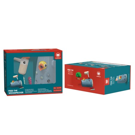 Nakarm ptaszka Złap robaczka – gra zręcznościowa dla dzieci 24 mies.+ Top Bright