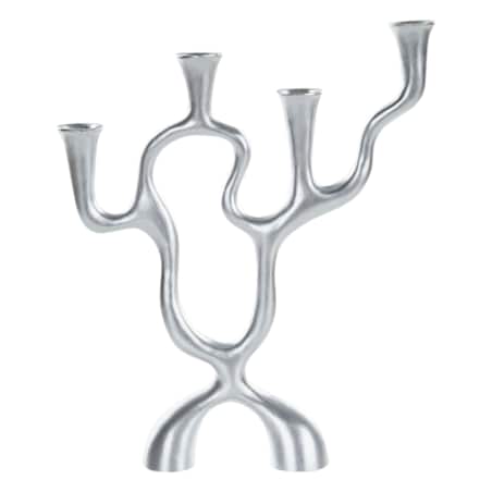 Świecznik FAMOES Metal 41 cm Złoty