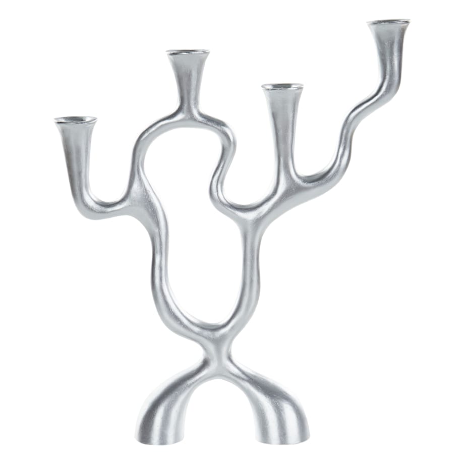 Świecznik FAMOES Metal 41 cm Złoty