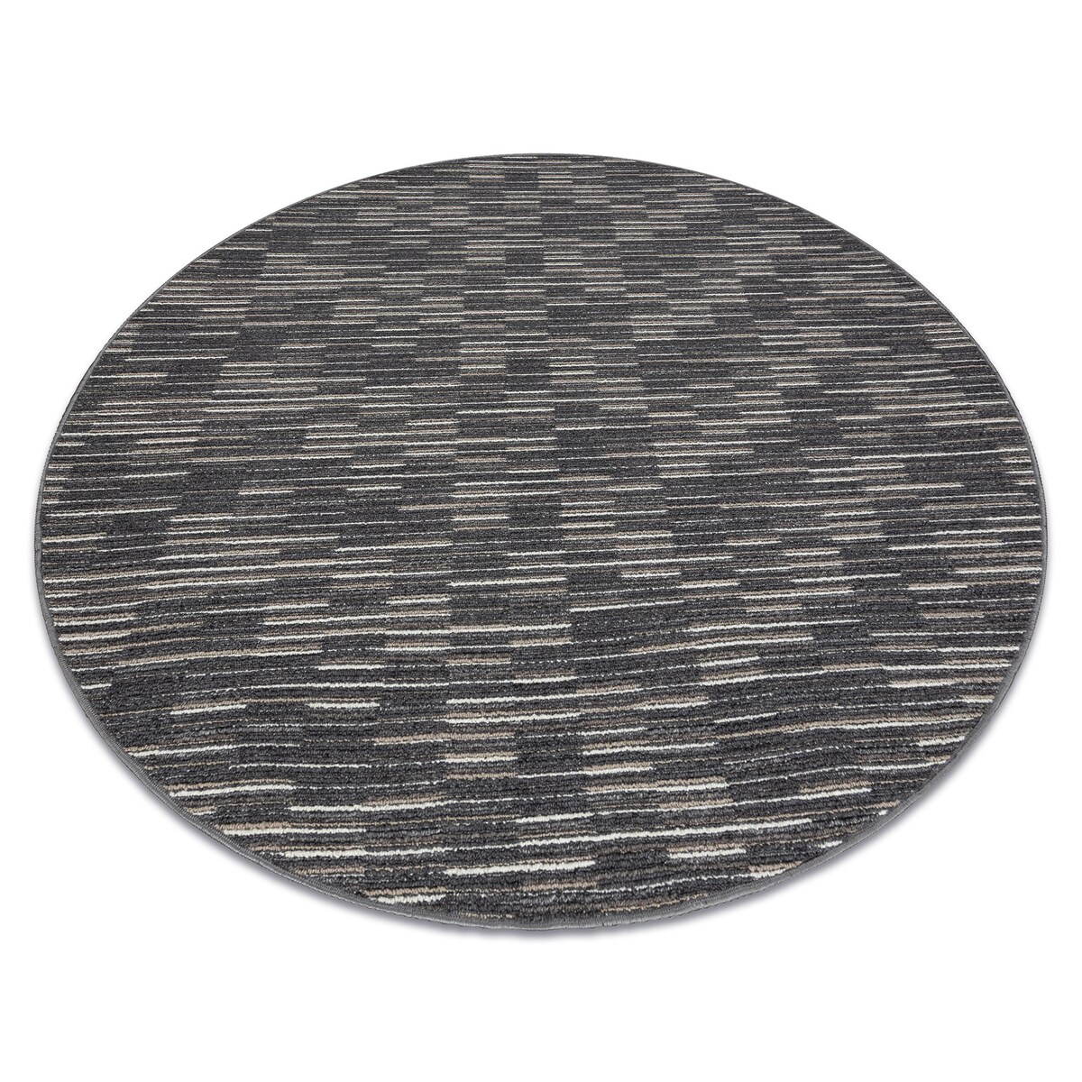 DYWAN koło LIBRA grafit 165 PASKI koło 100 cm