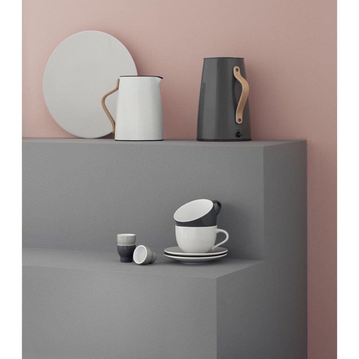 Dzbanek termiczny do herbaty niebieskoszary Emma, 1000 ml, Stelton